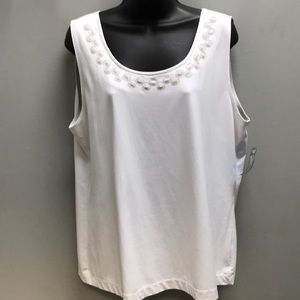 Chico’s white tank size 3
